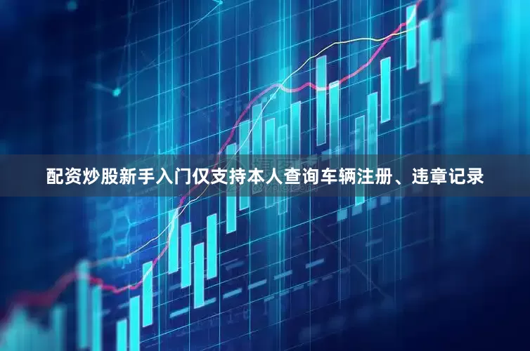 配资炒股新手入门仅支持本人查询车辆注册、违章记录