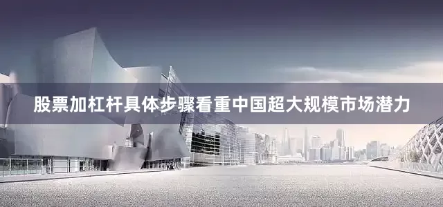 股票加杠杆具体步骤看重中国超大规模市场潜力