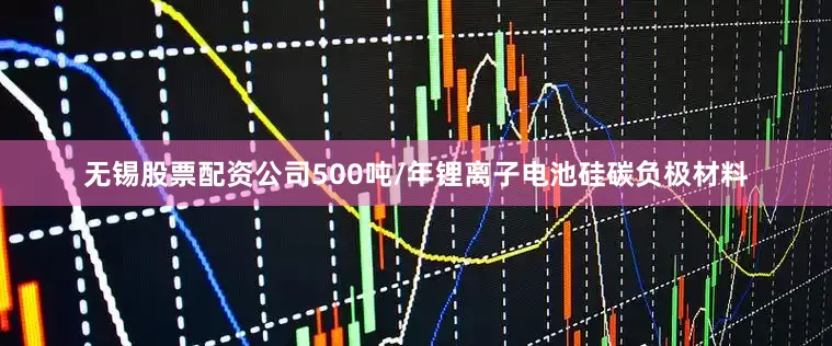 无锡股票配资公司500吨/年锂离子电池硅碳负极材料